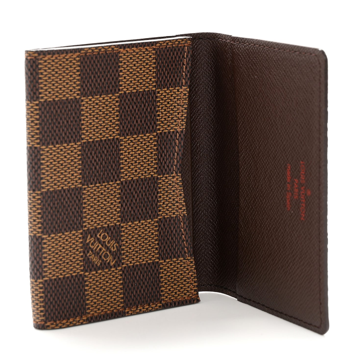 Damier Ebene Business Card Holder