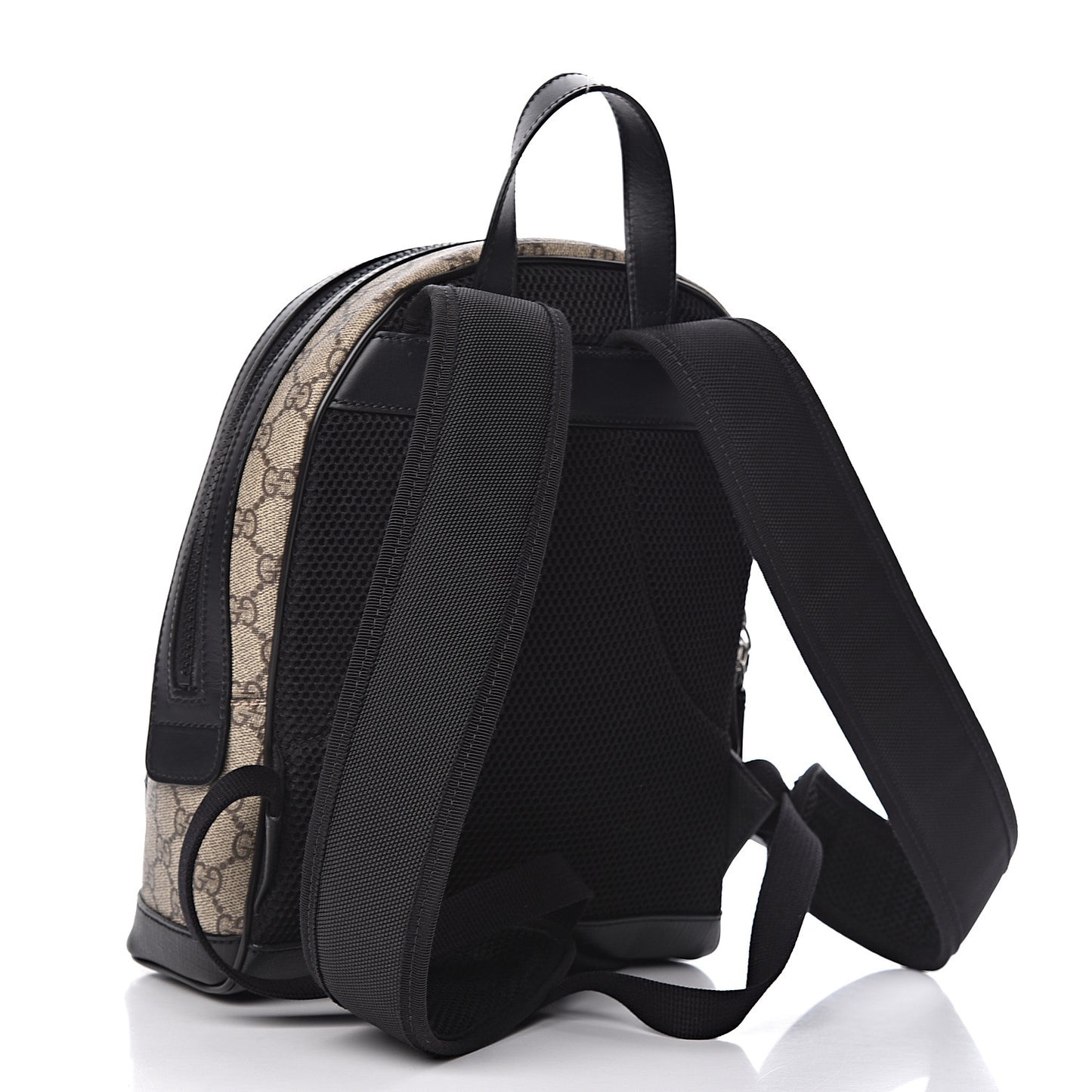 GG Supreme Monogram Small Eden Day Backpack Black