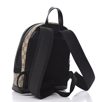 Gucci GG Supreme Monogram Small Eden Day Backpack Black 3 of 11