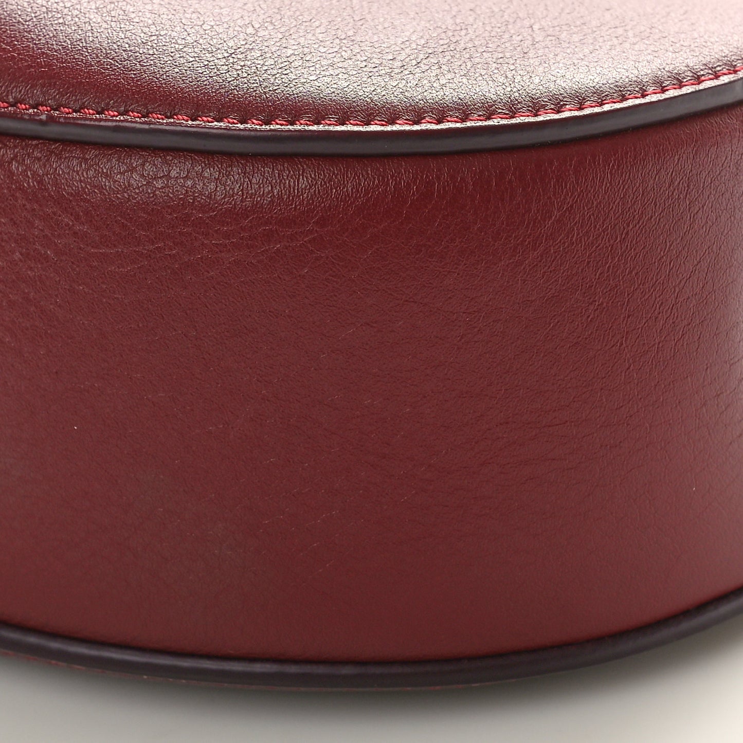 Smooth Calfskin Mini Drew Shoulder Bag Wine Purple