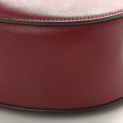 Chloe Smooth Calfskin Mini Drew Shoulder Bag Wine Purple 9 of 9