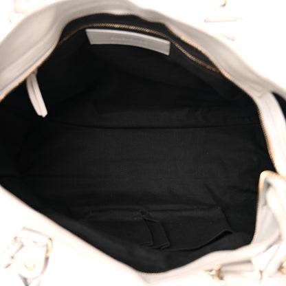 Balenciaga Chevre Gold Metallic Edge Hardware City Gris Glace 5 of 10