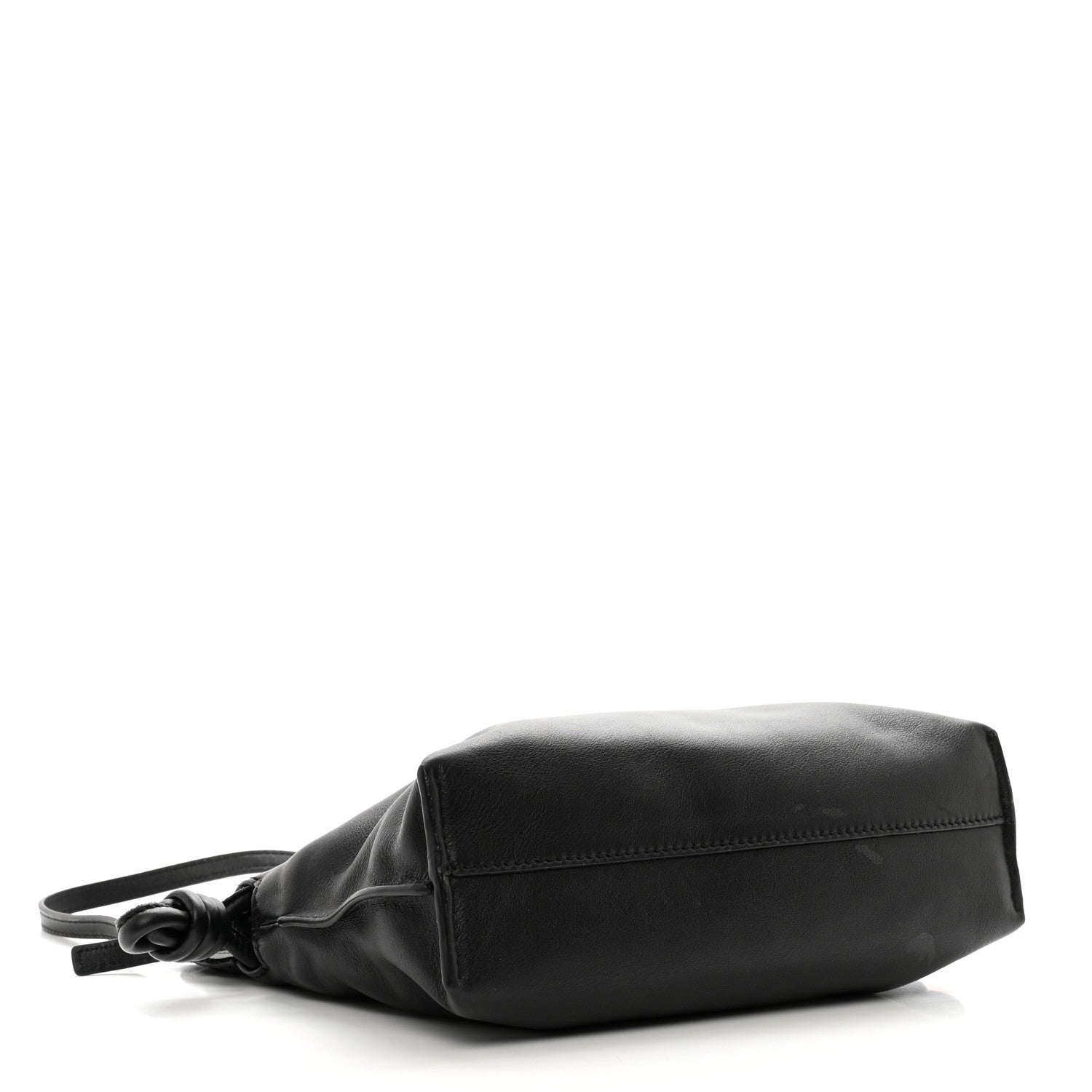 Loewe Calfskin Mini Flamenco Knot Clutch Black 4 of 10