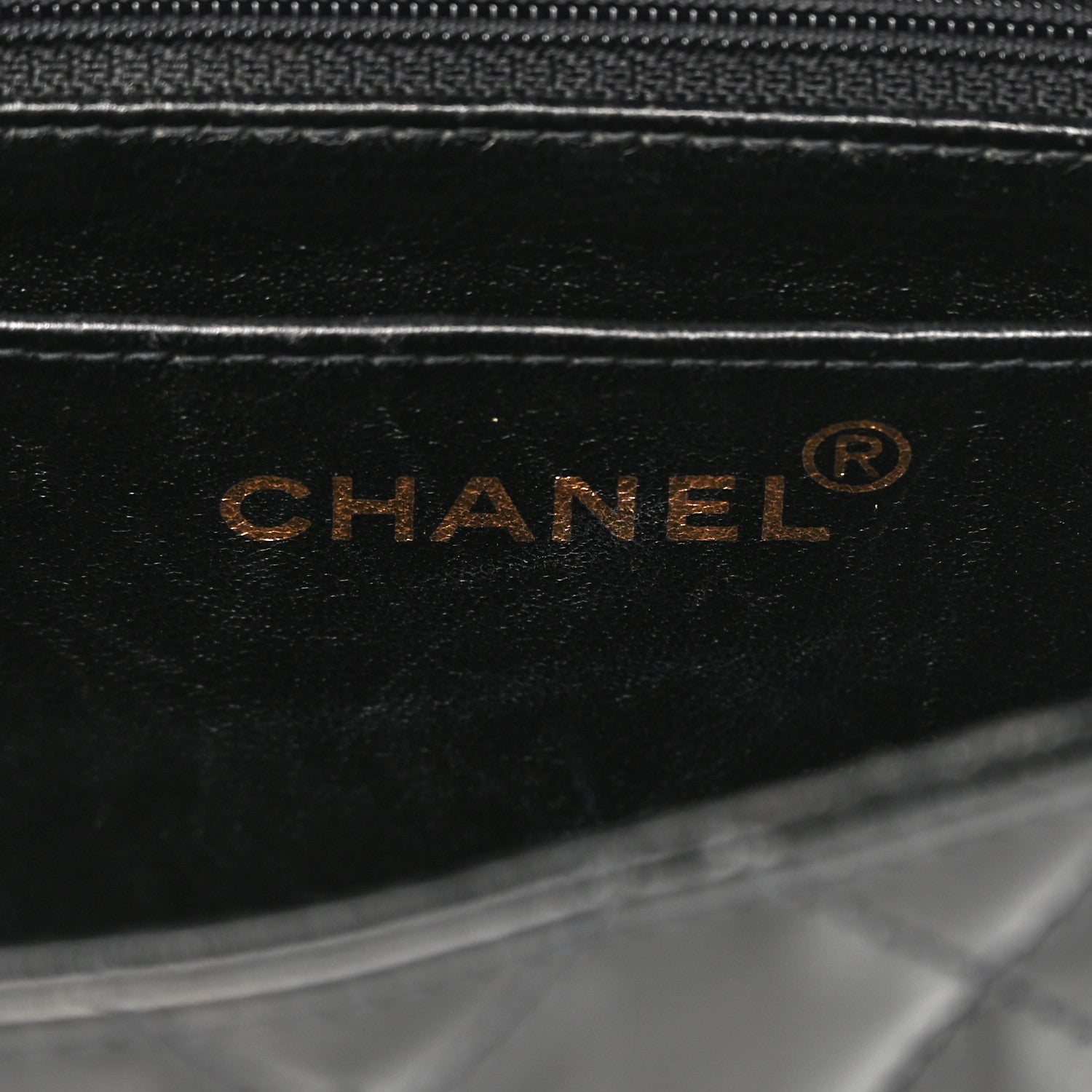 Chanel Patent Calfskin Quilted Mini Square Flap So Black 6 of 18