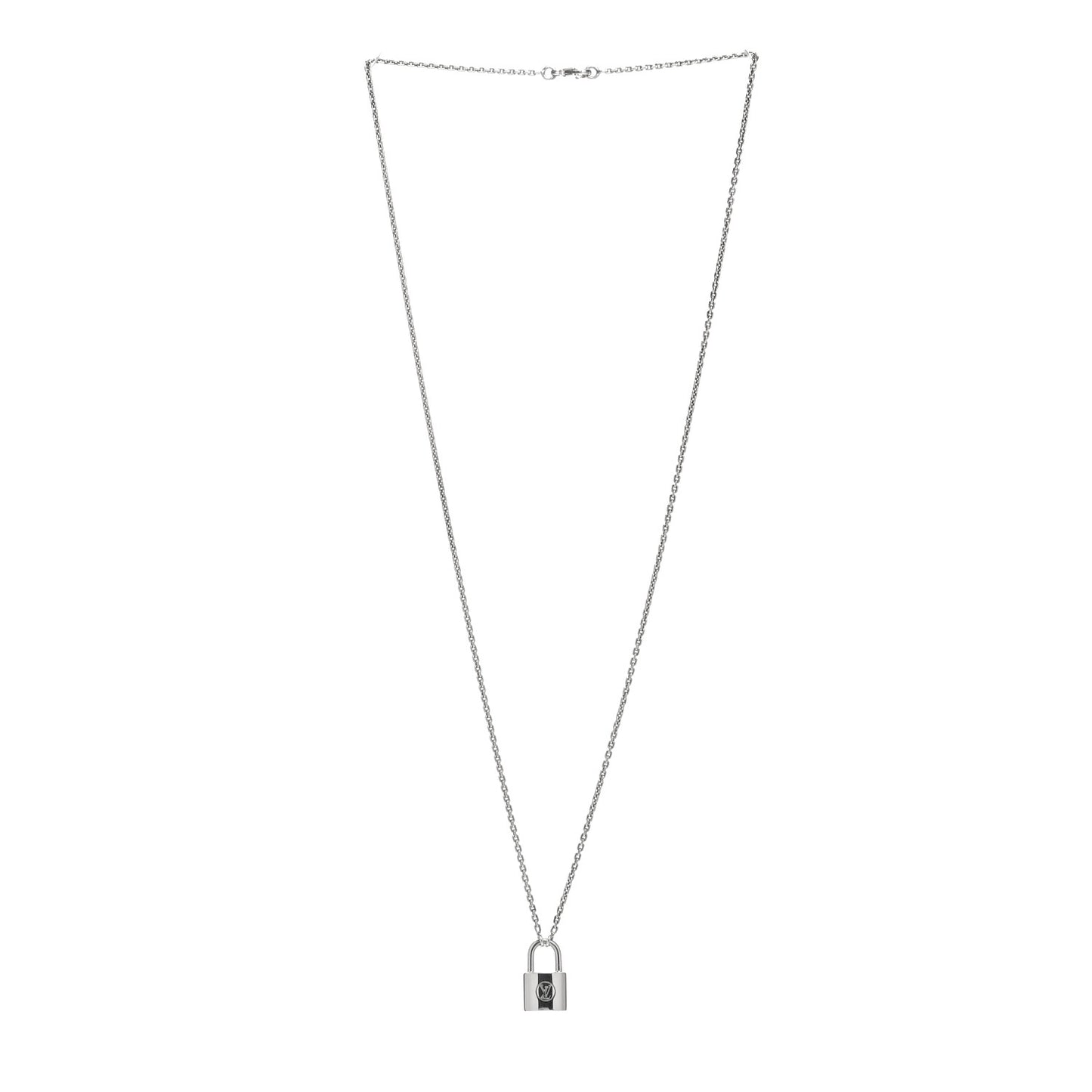 Sterling Silver Lockit Necklace