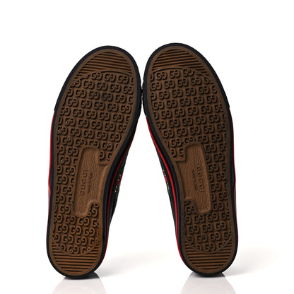 Gucci Econyl Nylon Web Monogram Off The Grid Mens 1977 Tennis Sneakers 8.5 Black 5 of 8