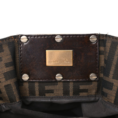 Fendi Zucca Mia Tote Tobacco 10 of 24
