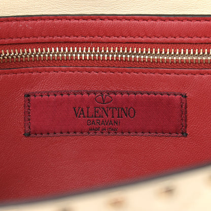 Valentino Garavani Nappa Rockstud Spike Wallet on Chain Light Ivory 6 of 9
