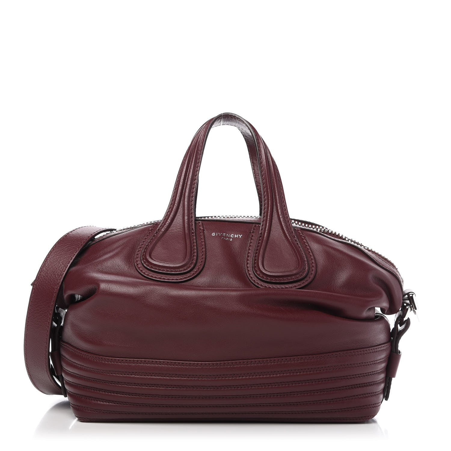 Givenchy Calfskin Small Biker Nightingale Oxblood 1 of 10