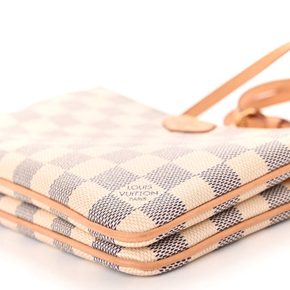 Louis Vuitton Damier Azur Double Zip Pochette 11 of 11