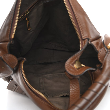 Chloe Calfskin Large Marcie Hobo Nut 9 of 17