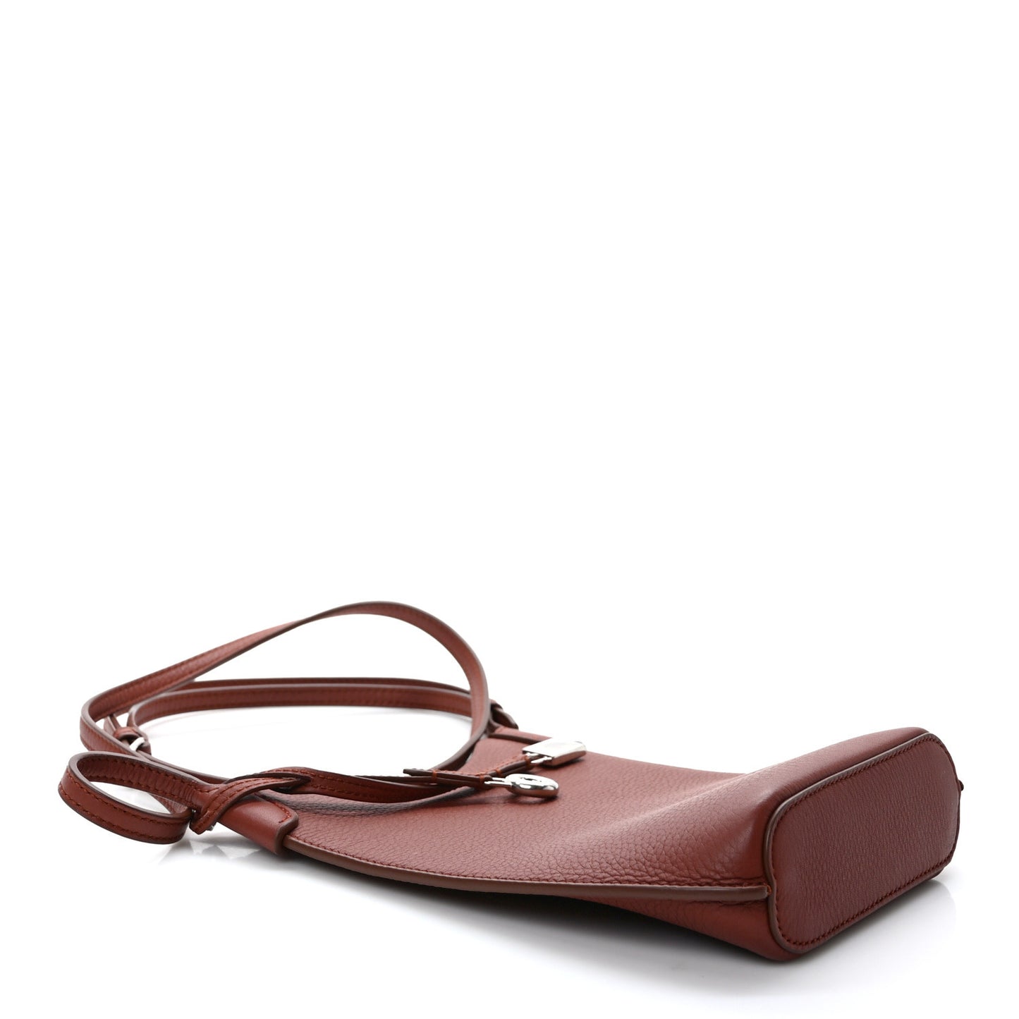 Grained Calfskin Bale Phone Case Kummel