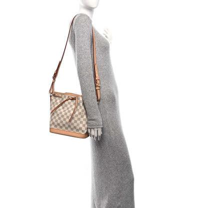 Louis Vuitton Damier Azur Noe BB 2 of 12