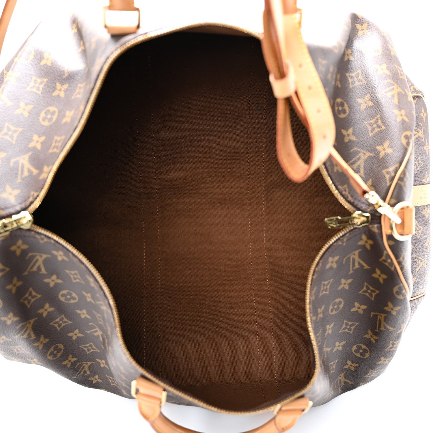 Louis Vuitton Monogram Keepall Bandouliere 55 4 of 9