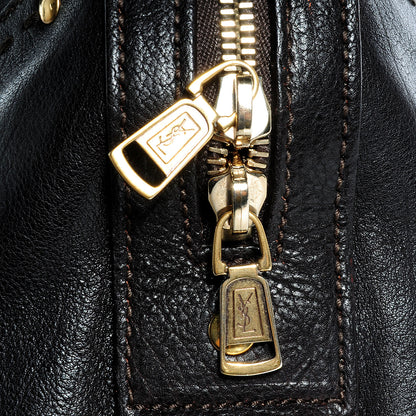 Saint Laurent Leather Large Muse Brown 5 of 10