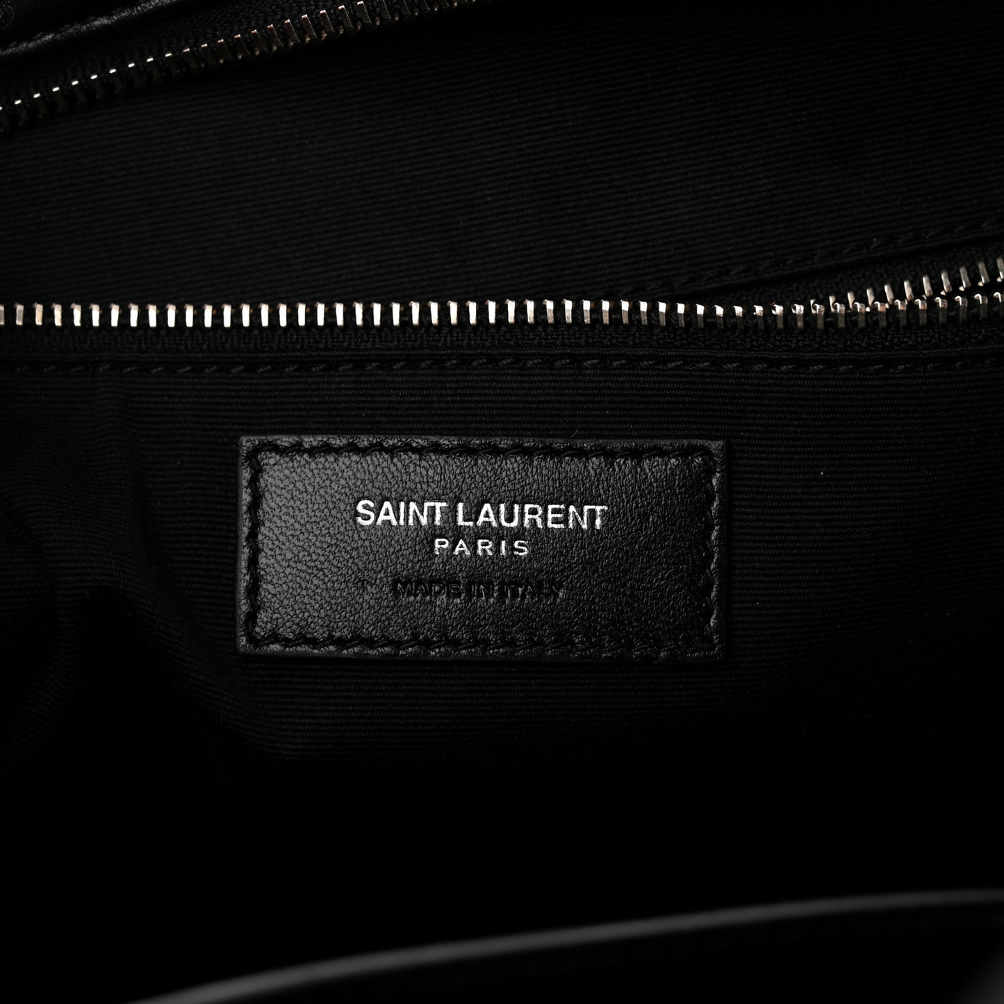 Calfskin Y Quilted Monogram Medium Loulou Bowling Bag Black