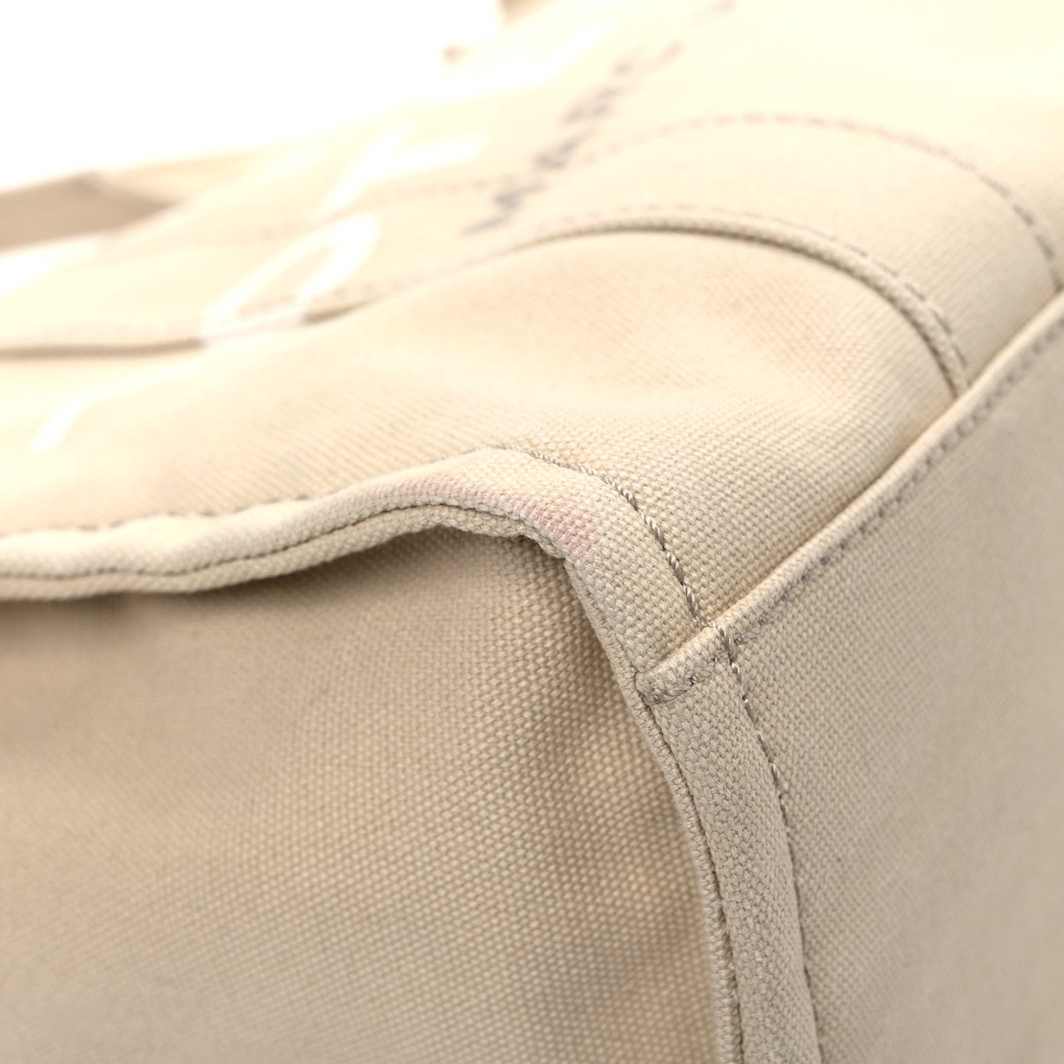 Marc Jacobs Cotton Canvas Medium The Tote Bag Beige 12 of 12
