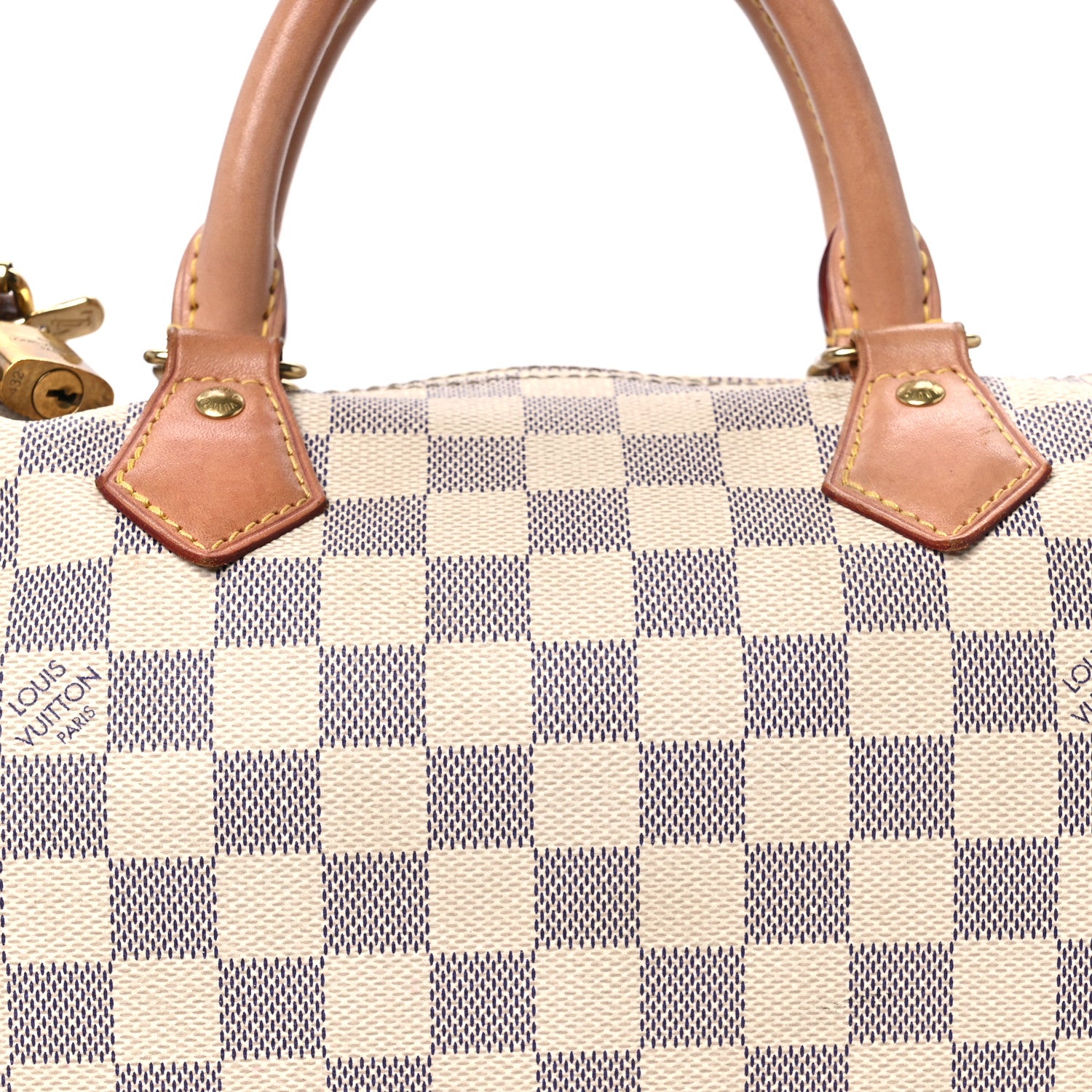 Louis Vuitton Damier Azur Speedy Bandouliere 30 8 of 12