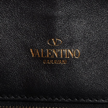 Valentino Garavani Vitello My Own Code Flap Clutch Black 6 of 9