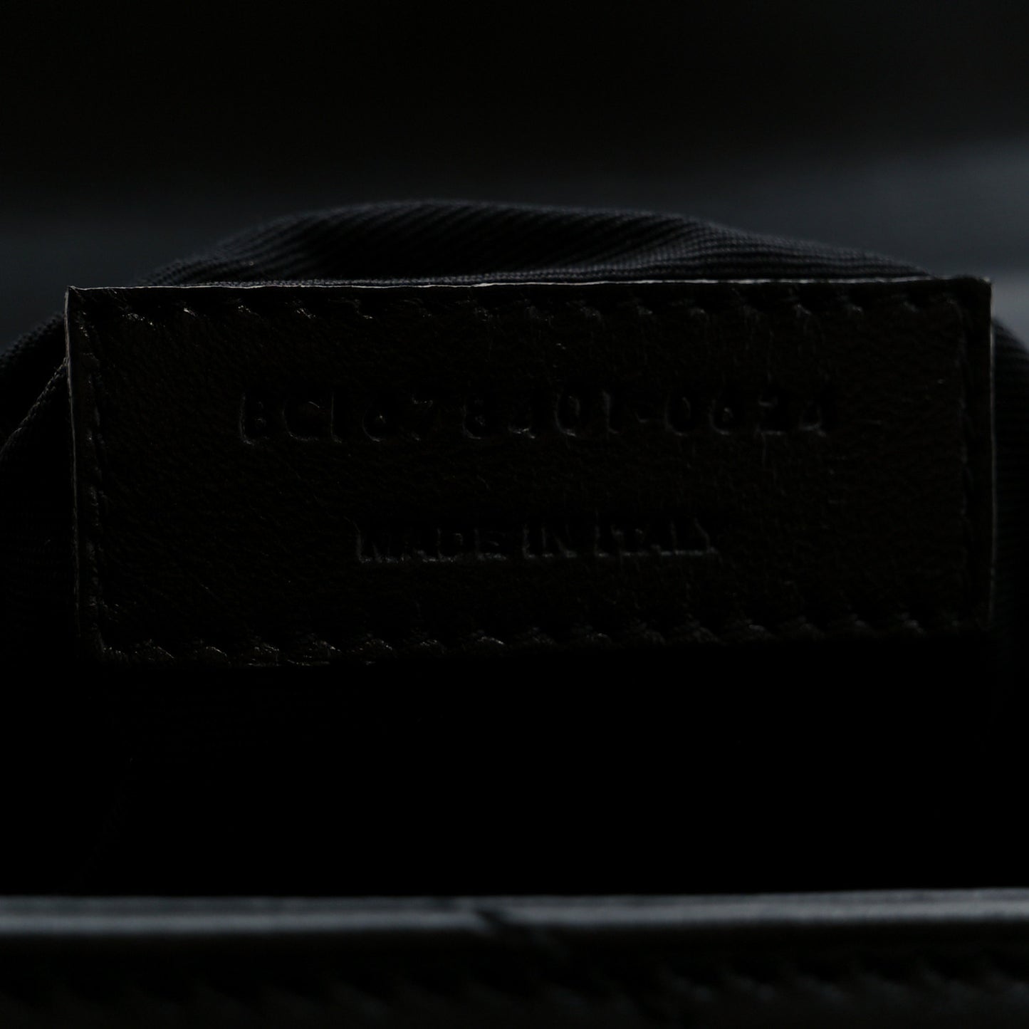 Calfskin Y Quilted Monogram Toy Loulou Crossbody Bag Black