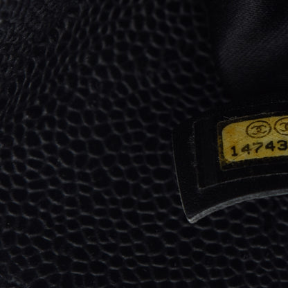 Chanel Caviar Quilted Grand Shopping Tote GST Black 7 of 13