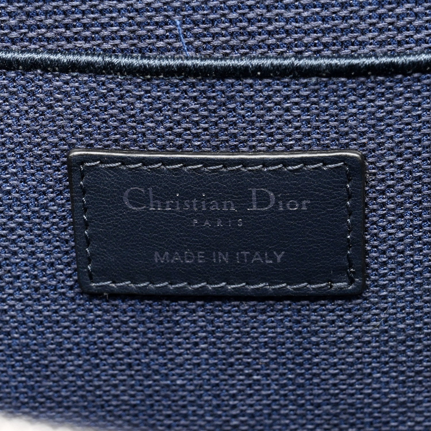 Christian Dior Oblique Diortravel Vanity Case Blue 5 of 8