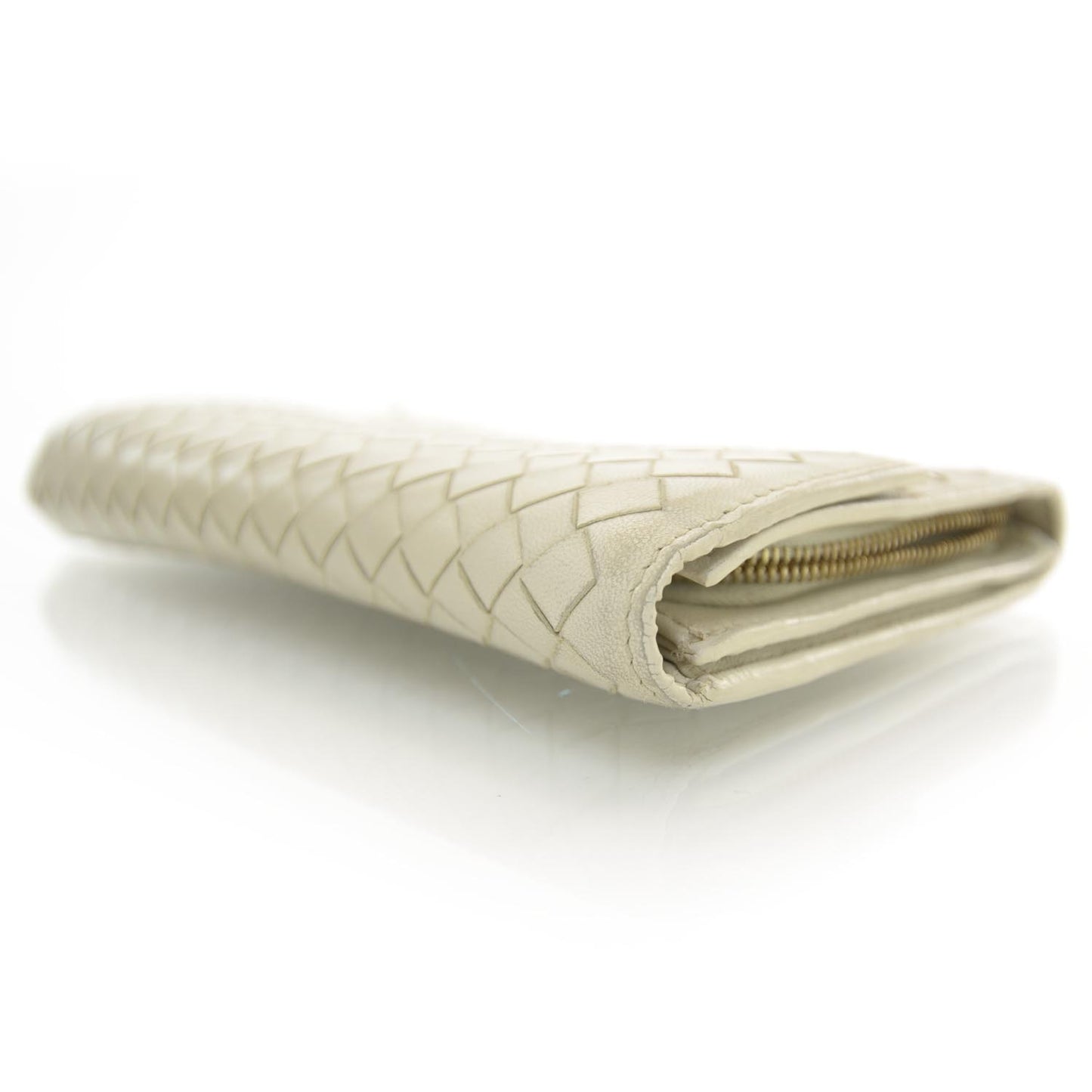 Nappa Intrecciato Continental Flap Wallet