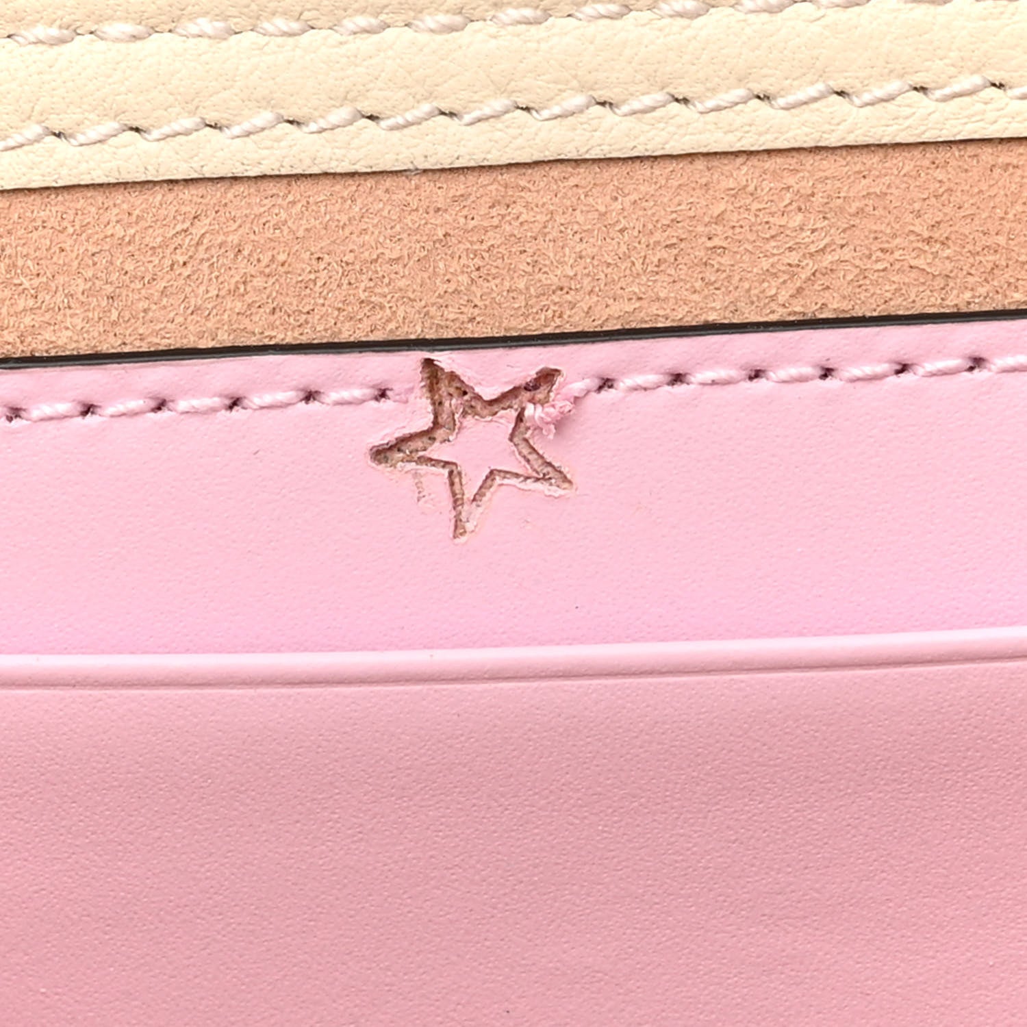 Gucci GG Supreme Monogram Les Pommes Mini Padlock Top Handle Shoulder Bag Beige Ebony Multicolor Cotton Candy Pink 7 of 11