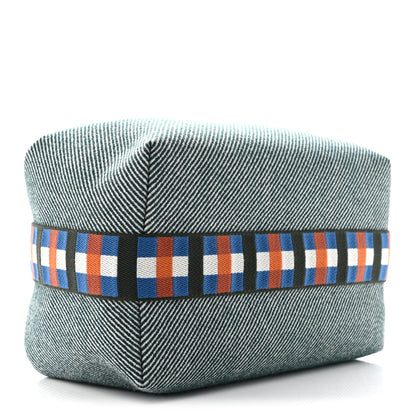 Hermes Wool Large Bride-A-Brac H Natte Pouch Bleu 4 of 6