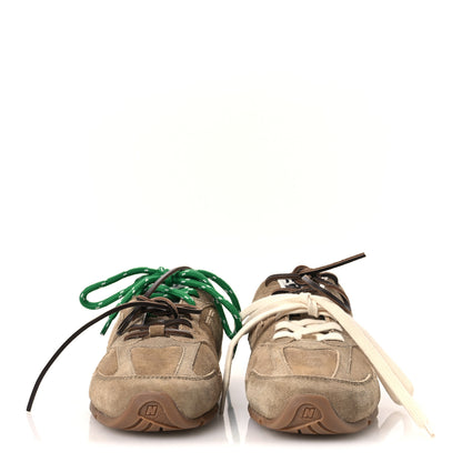 Miu Miu X NEW BALANCE Suede 530 SL Sneakers 37.5 Ecru 3 of 10