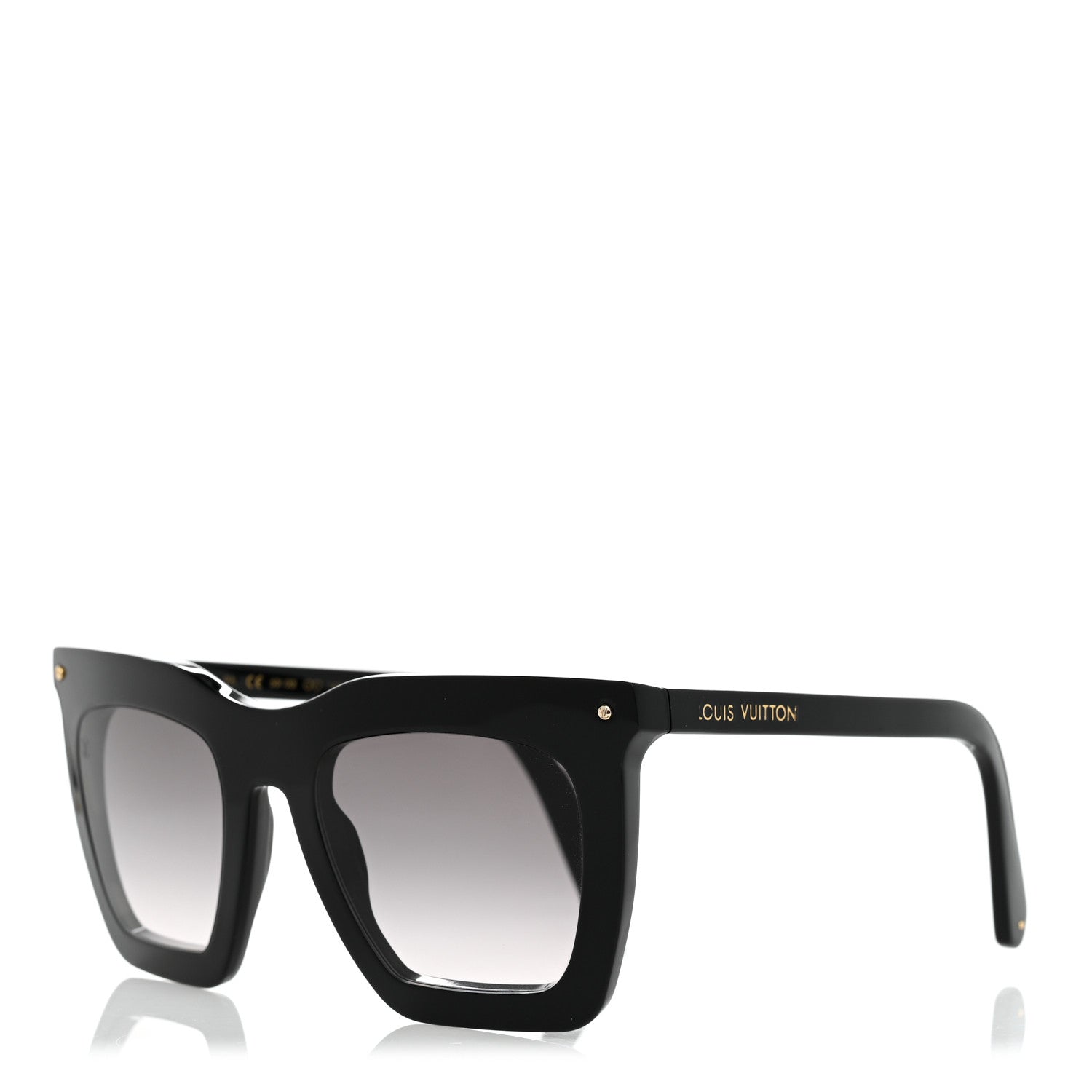 Louis Vuitton Acetate La Grande Bellezza Sunglasses Z1217W Black 1 of 8