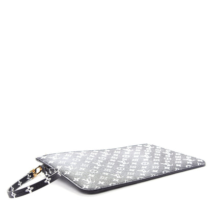 Louis Vuitton Monogram Giant Jungle Neverfull MM GM Pochette Black 4 of 7