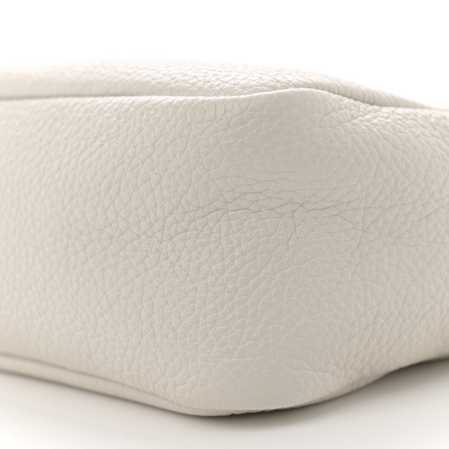 Vitello Daino Crossbody White