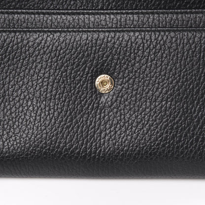 Gucci Dollar Calfskin Swing Continental Wallet Black 7 of 8