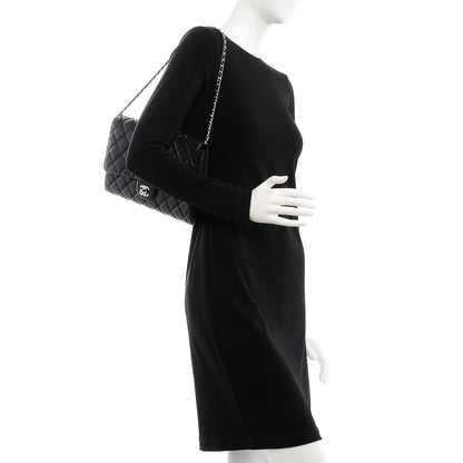 Chanel Caviar Quilted Clutch With Chain Flap Black 2 of 8