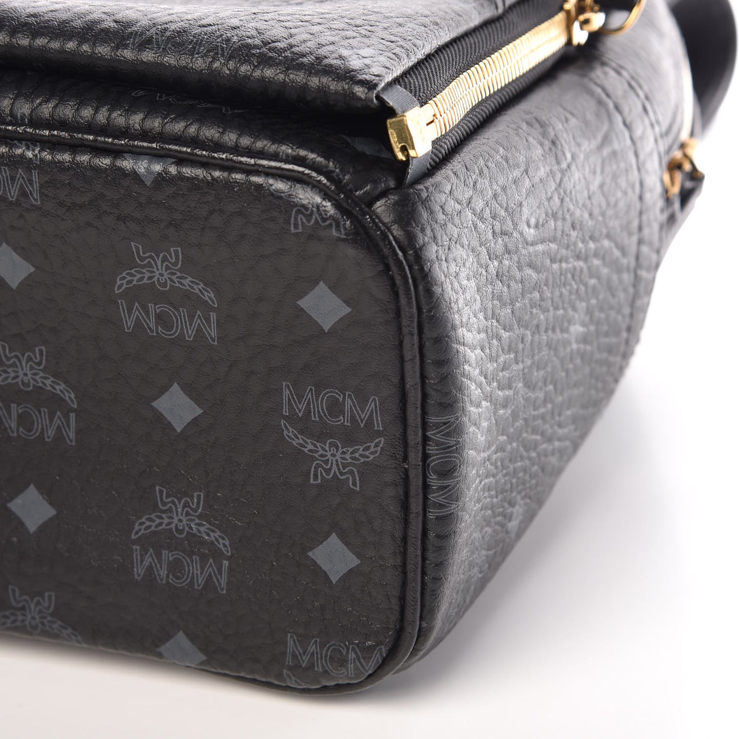 Visetos Studded Small Dual Stark Backpack Black