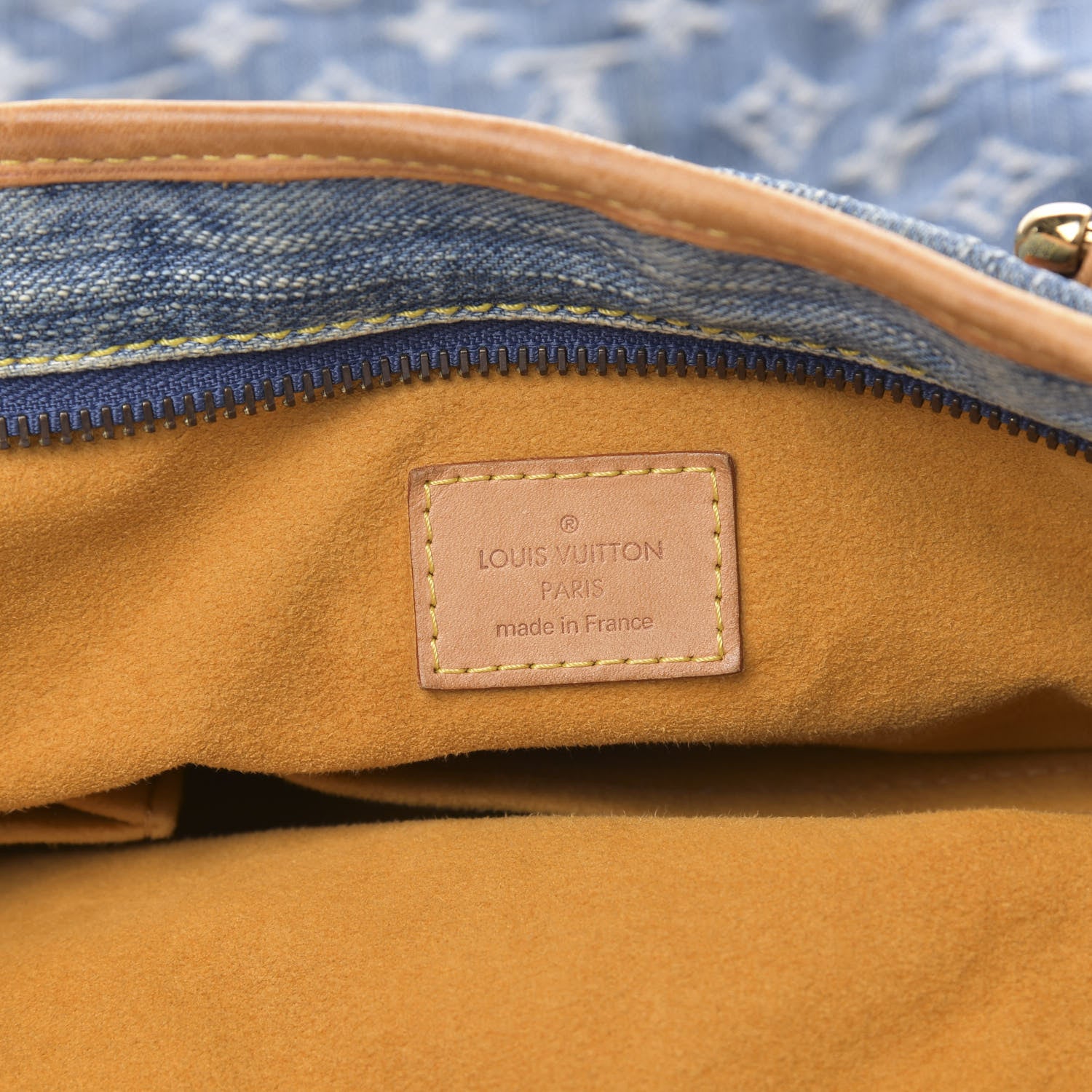 Louis Vuitton Denim Neo Cabby GM Blue 7 of 17