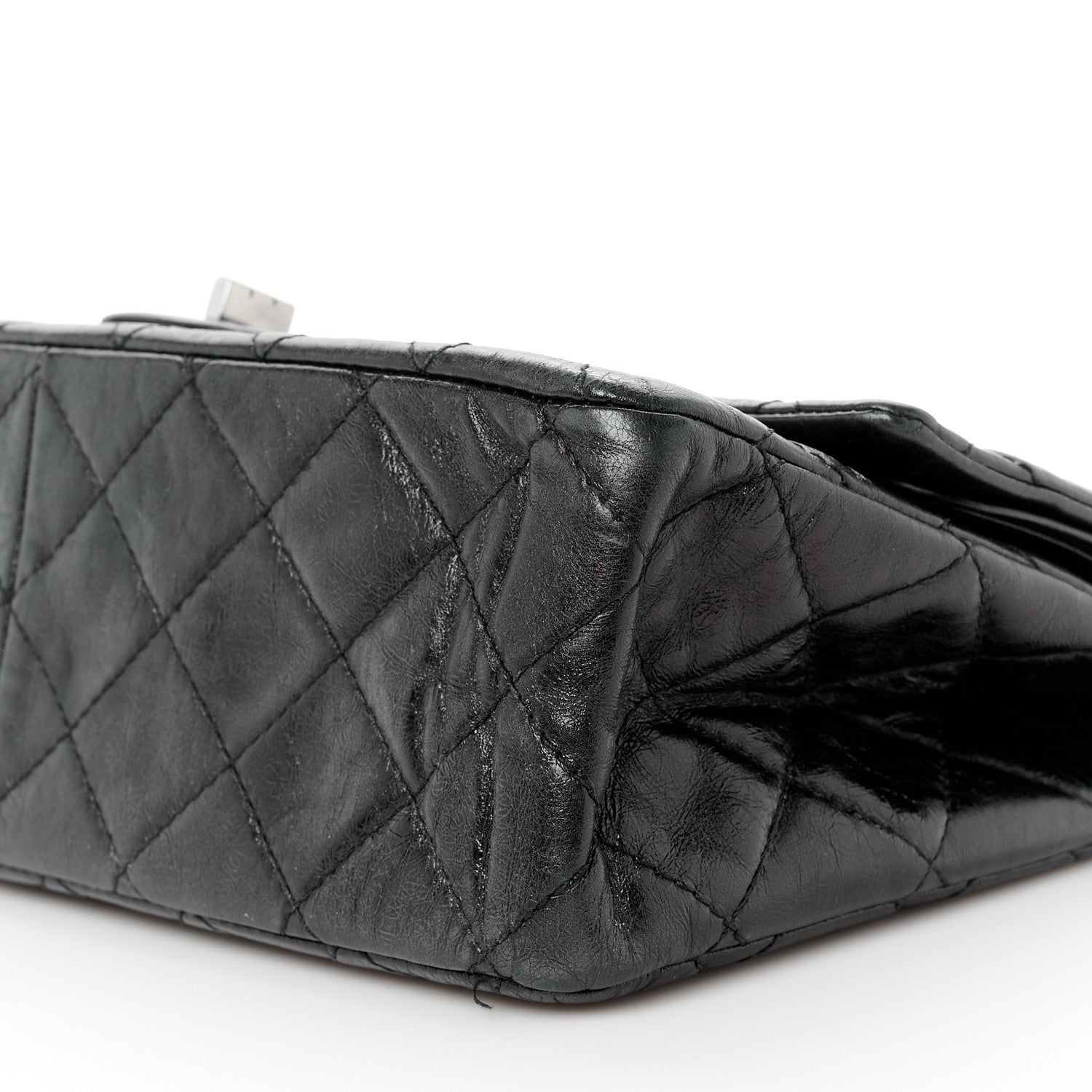 Chanel Aged Calfskin Quilted 2.55 Reissue 227 Flap Black 10 of 12