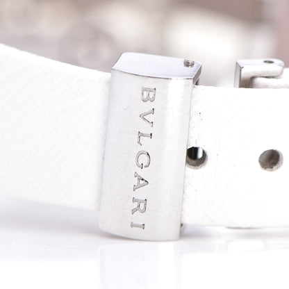Bulgari BVLGARI Stainless Steel Calfskin Diamond Pink Mother of Pearl 30mm B.Zero1 Three Hearts Quartz Watch 5 of 12