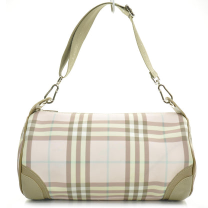 Burberry Candy Check Lola Barrel Shoulder Bag Pink 1 of 8