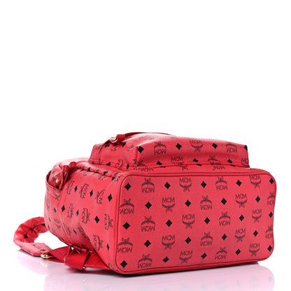 MCM Visetos Medium Sprinkle Stud Stark Backpack Corail 3 of 13