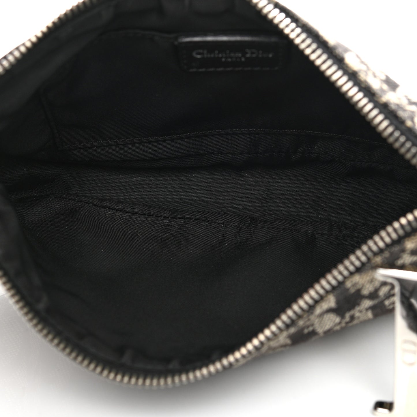 Monogram Shoulder Bag Pochette Black
