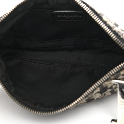 Christian Dior Monogram Shoulder Bag Pochette Black 4 of 14