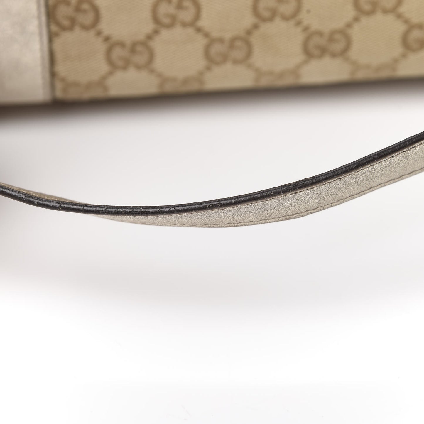 Monogram Medium Abbey Tote Metallic