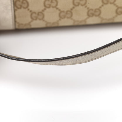 Gucci Monogram Medium Abbey Tote Metallic 17 of 18