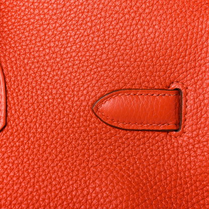 Hermes Togo Birkin 35 Capucine 15 of 16