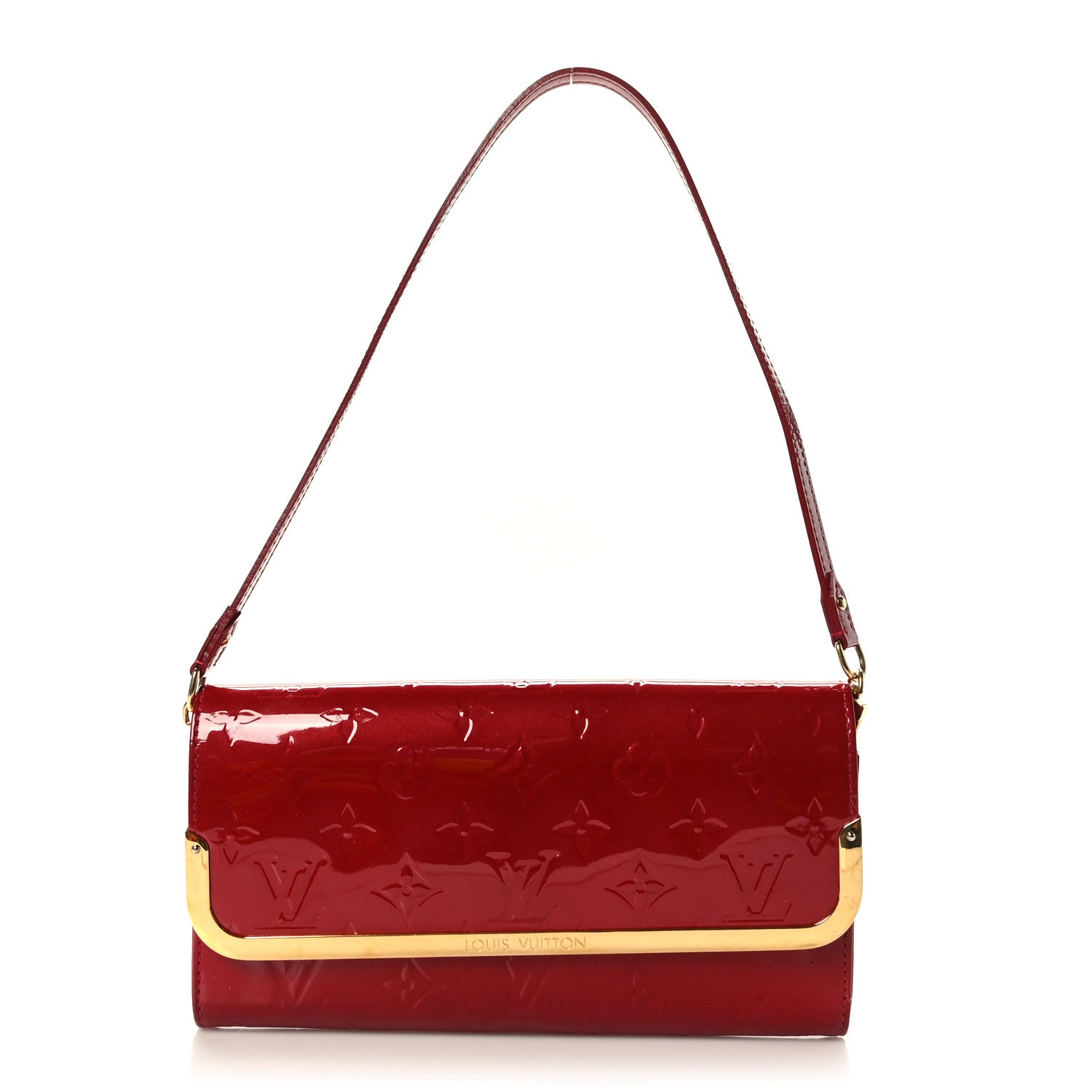 Louis Vuitton Vernis Rossmore MM Pomme D'Amour 1 of 8