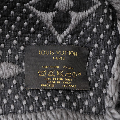 Louis Vuitton Wool Silk Logomania Scarf Verone 4 of 4