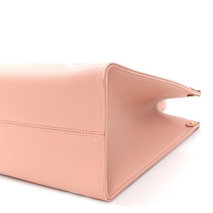 Louis Vuitton Empreinte Monogram Giant Onthego MM Rose Trianon Creme 9 of 9