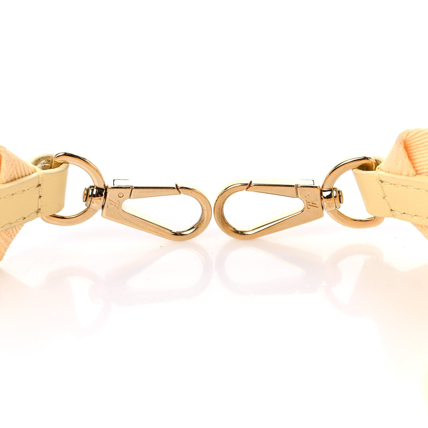 Nylon Shoulder Strap Pale Yellow